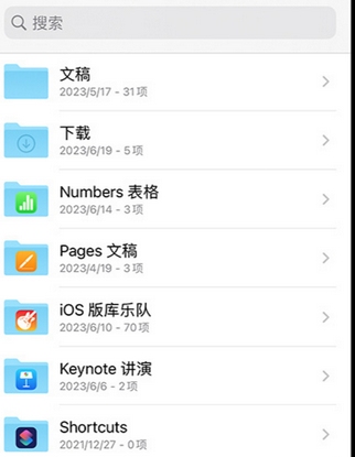 忠县apple维修中心分享iPhone文件应用中存储和找到下载文件